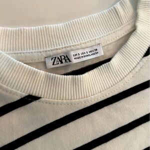 Zara Striped Crewneck